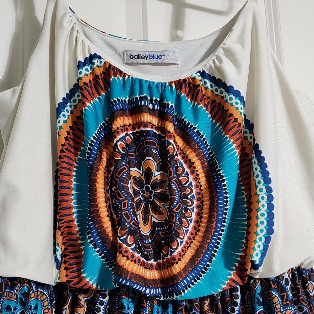 Long Medium Size Dress used twice.